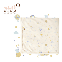 【SISSO有機棉】夢想熱氣球天絲棉多用途萬用巾